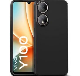 Case Vault Covers Silicon Soft cases Compatible For Silicon Vivo Y100 5G ( Pack of 1 )