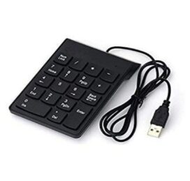 Black USB Wired Numeric Keypad